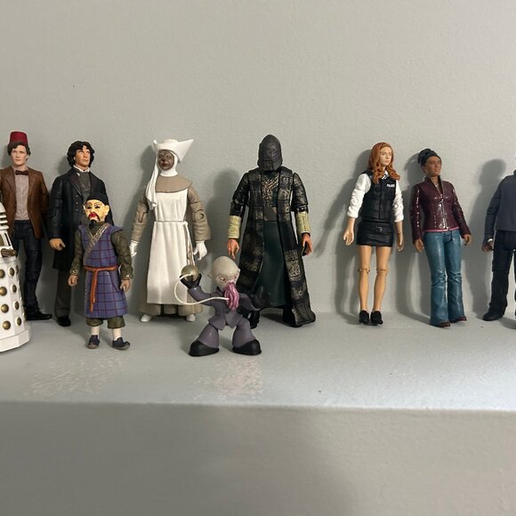 Dr Who action figures Dapol action figures Doctor Who Dapol action figures Docto - Picture 5 of 5